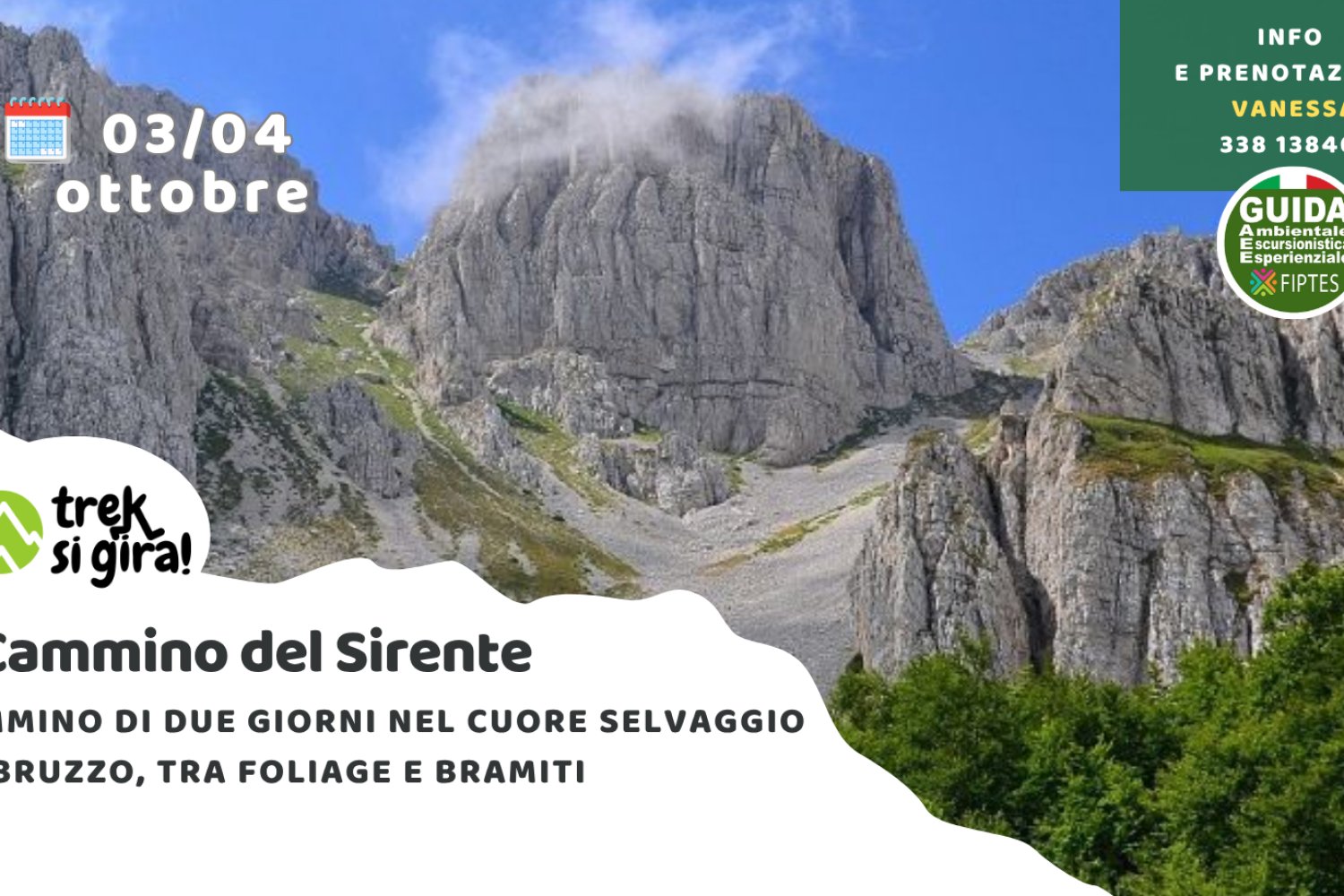 Il Cammino del Sirente : due giorni nel cuore selvaggio d’Abruzzo tra foliage e bramiti