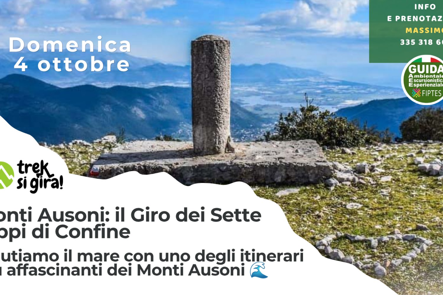 Monti Ausoni: il Giro dei Sette Cippi di Confine | Domenica 4 Ottobre