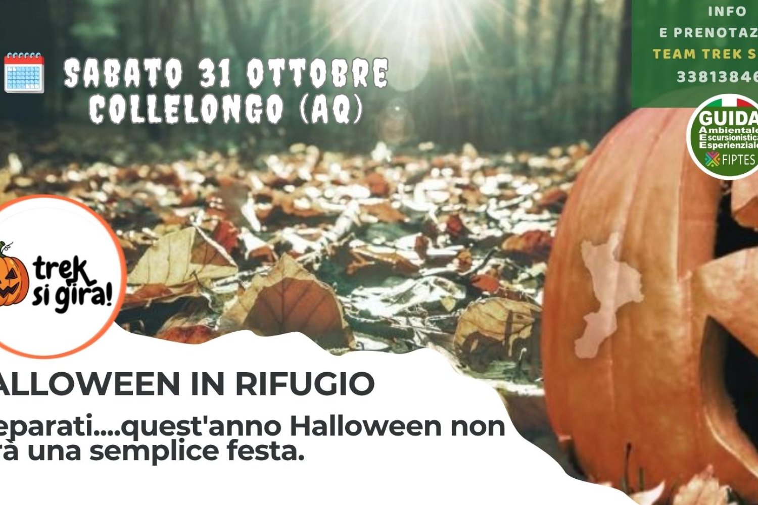 HALLOWEEN IN RIFUGIO | 31 Ottobre | Collelongo