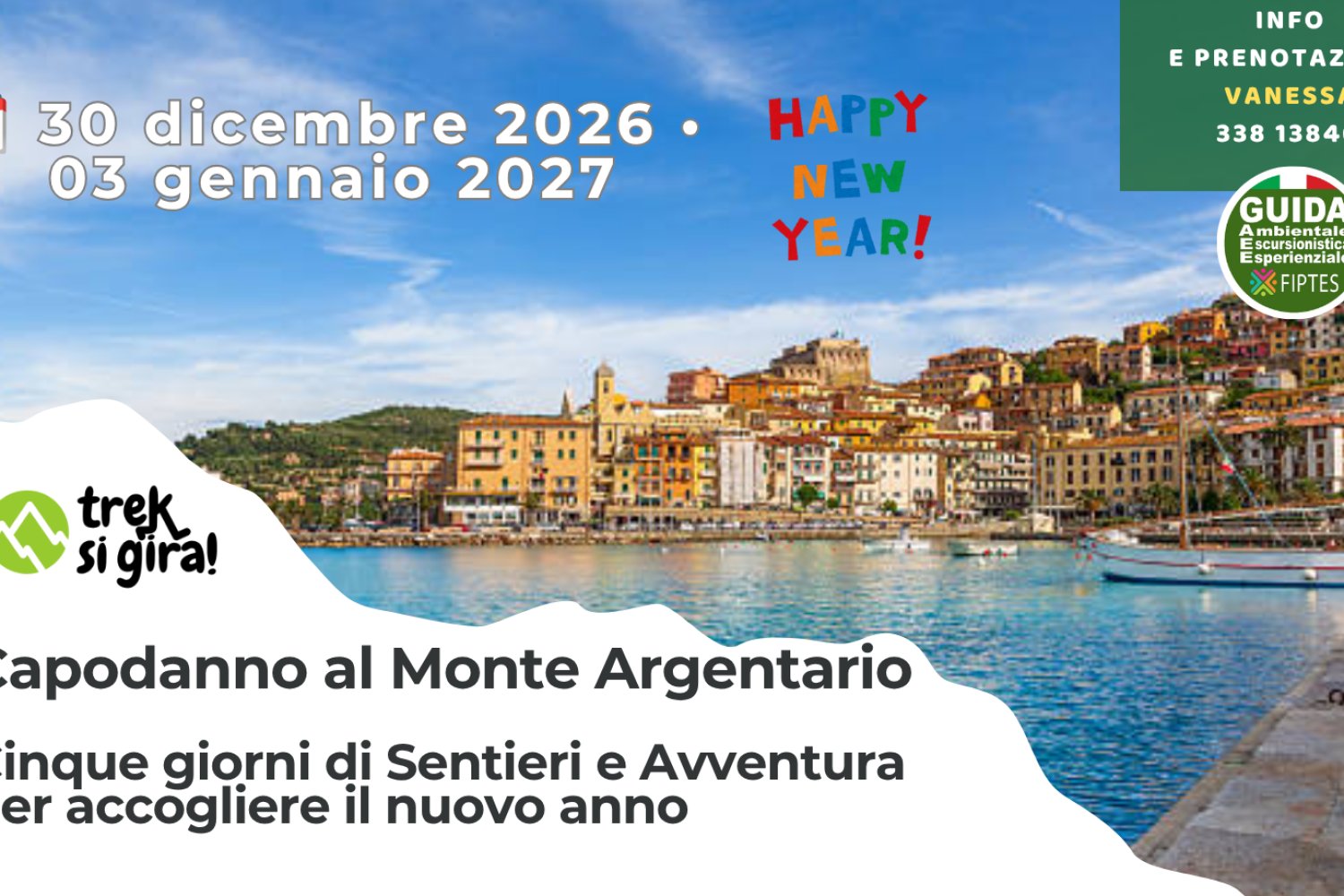 CAPODANNO 2027 | MONTE ARGENTARIO | 30 DIC 2026 – 03 GEN 2027