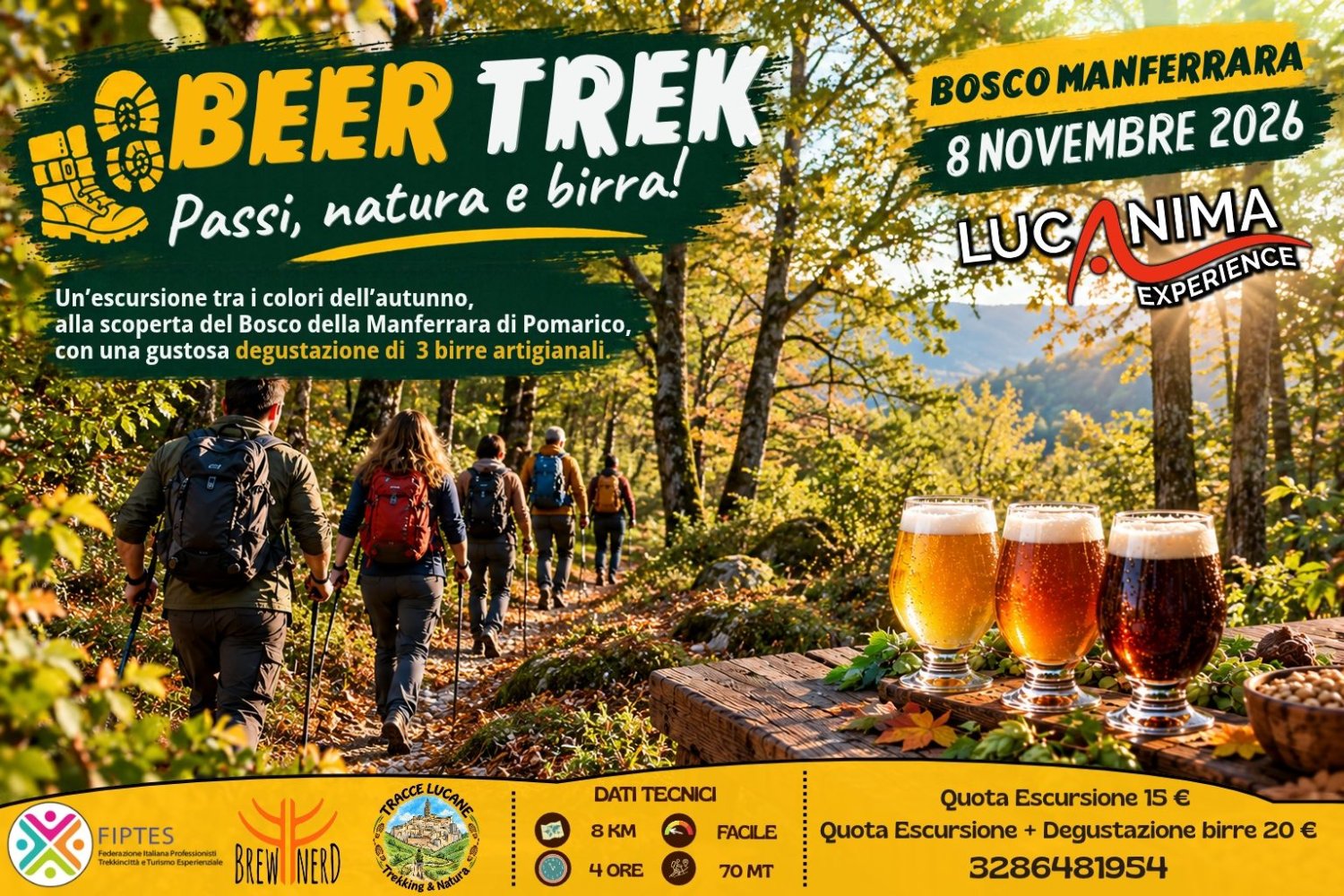 Beer Trek – Passi, Natura e Birra