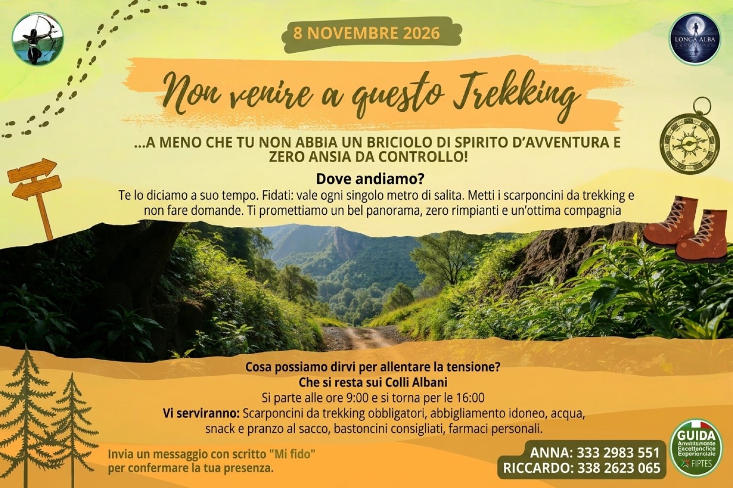 Azzardo e Bussola: metti gli scarponi e non fare domande! 🏹