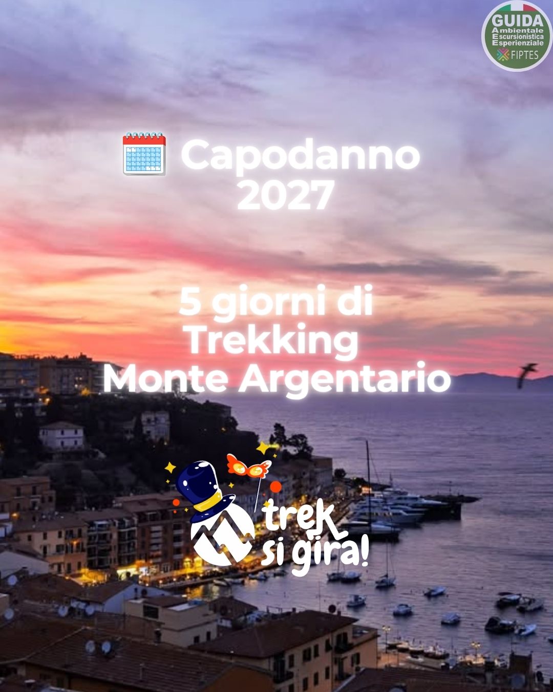 CAPODANNO 2027 | MONTE ARGENTARIO | 30 DIC 2026 – 03 GEN 2027