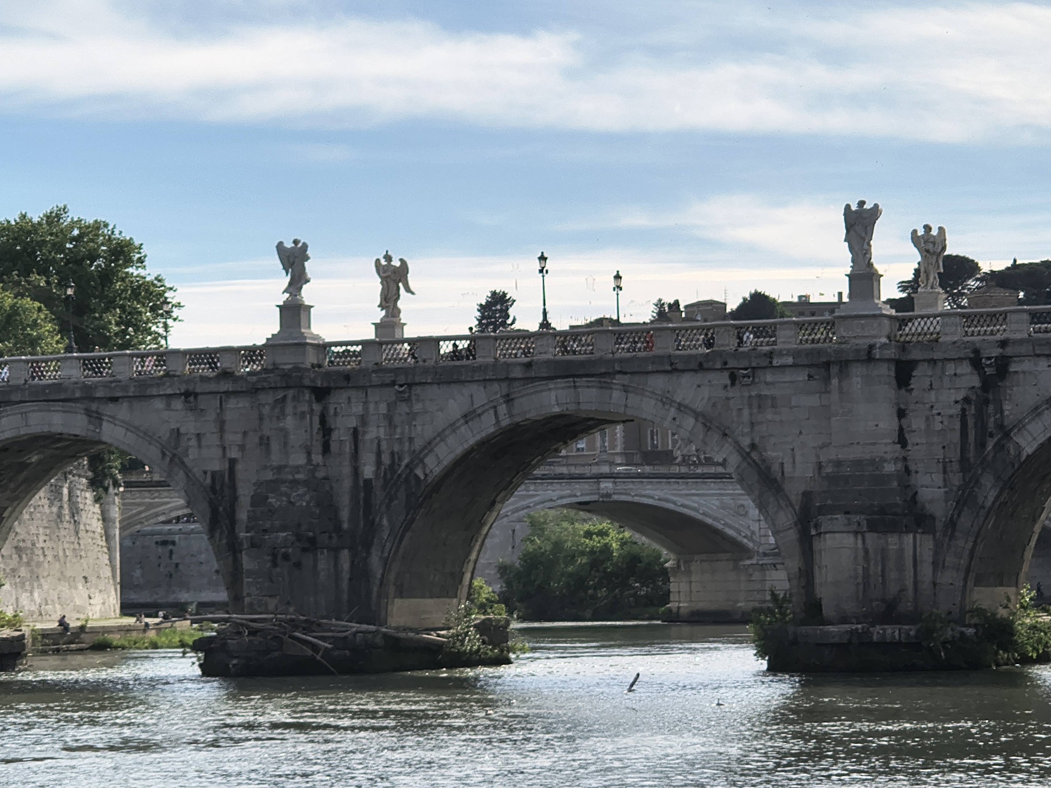 “Ponti di Roma al tramonto – dal Sublicio al Cavour”